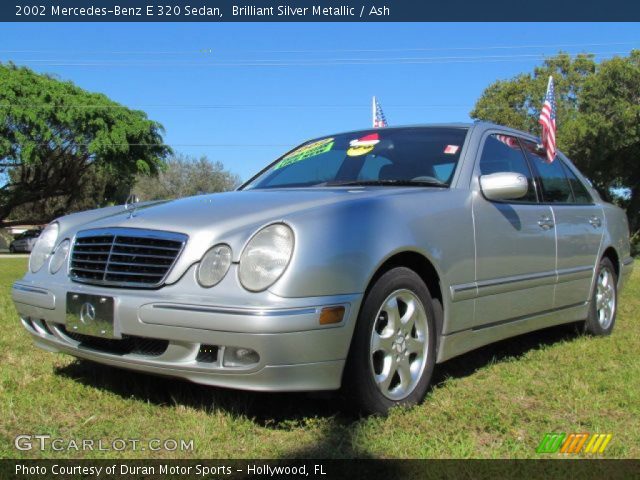 2002 Mercedes-Benz E 320 Sedan in Brilliant Silver Metallic