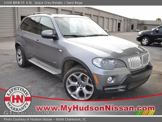 2008 BMW X5 4.8i in Space Grey Metallic