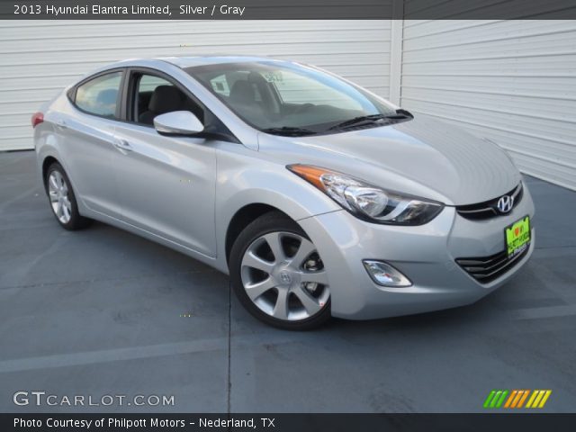 2013 Hyundai Elantra Limited in Silver