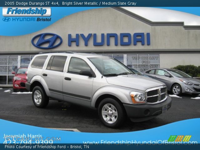 2005 Dodge Durango ST 4x4 in Bright Silver Metallic