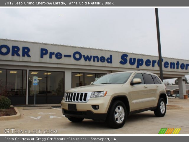 2012 Jeep Grand Cherokee Laredo in White Gold Metallic