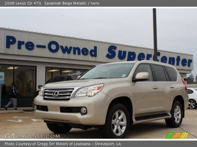 2008 Lexus GX 470 in Savannah Beige Metallic