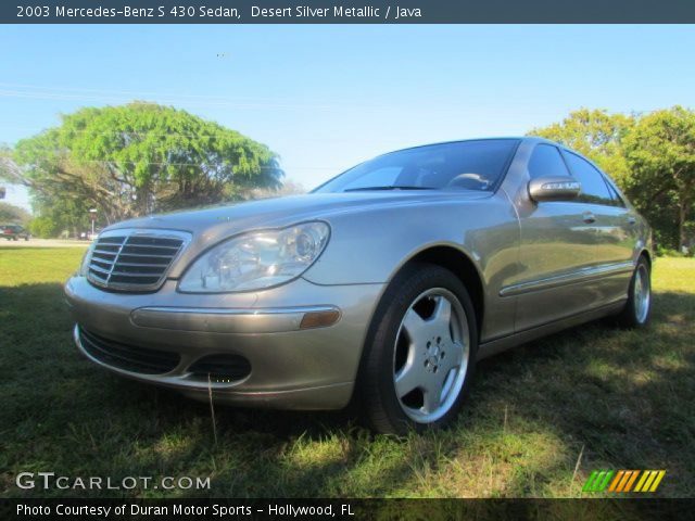 2003 Mercedes-Benz S 430 Sedan in Desert Silver Metallic