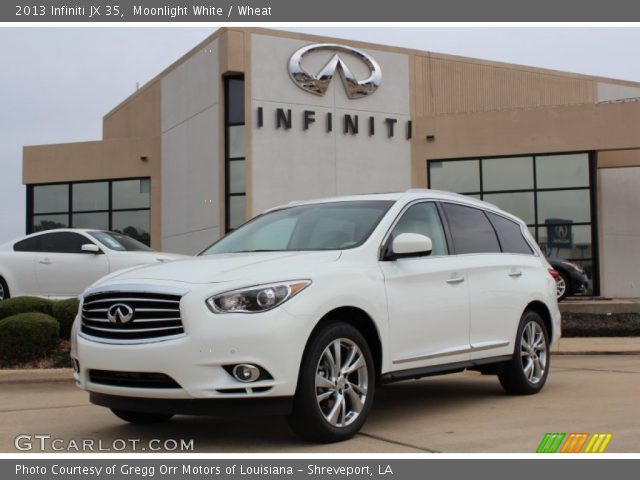 2013 Infiniti JX 35 in Moonlight White