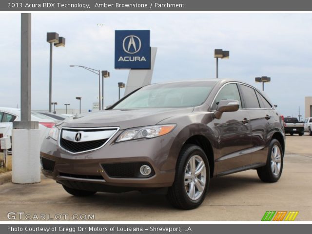 2013 Acura RDX Technology in Amber Brownstone