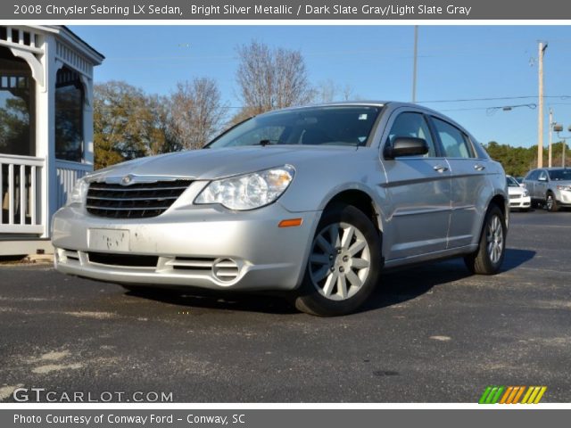 2008 Chrysler Sebring LX Sedan in Bright Silver Metallic