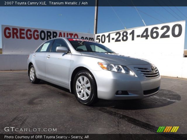 2007 Toyota Camry XLE in Titanium Metallic