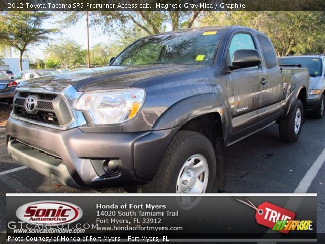 2012 Toyota Tacoma SR5 Prerunner Access cab in Magnetic Gray Mica