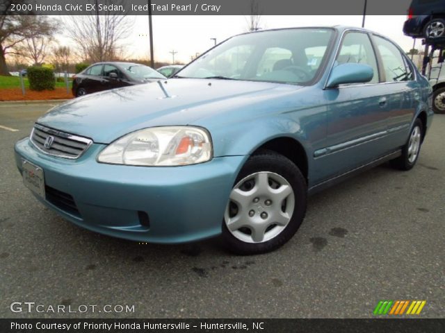 Teal honda civic #6