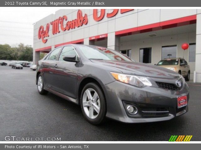 2012 Toyota Camry SE in Magnetic Gray Metallic