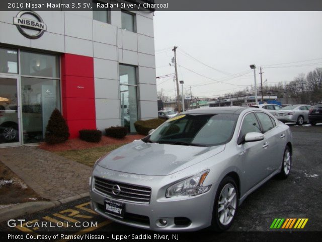 2010 Nissan Maxima 3.5 SV in Radiant Silver