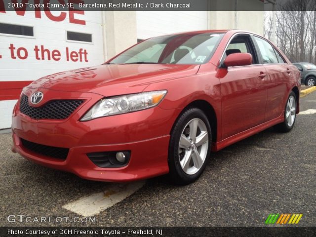 2010 Toyota Camry SE in Barcelona Red Metallic