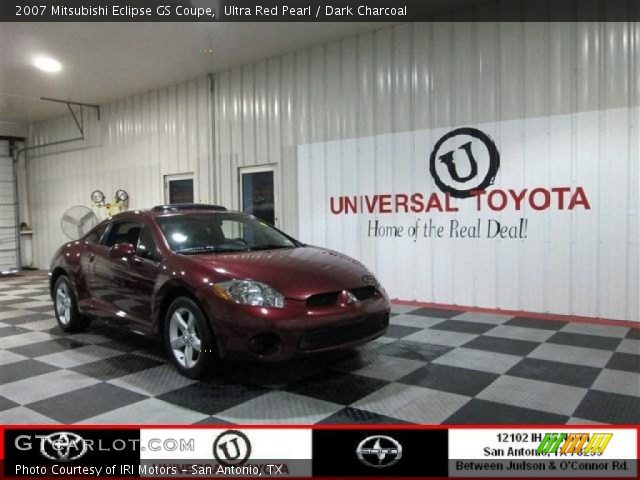 2007 Mitsubishi Eclipse GS Coupe in Ultra Red Pearl