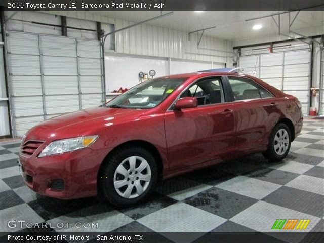 2011 Toyota Camry LE in Barcelona Red Metallic