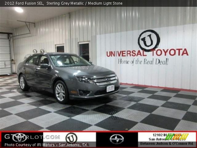 2012 Ford Fusion SEL in Sterling Grey Metallic