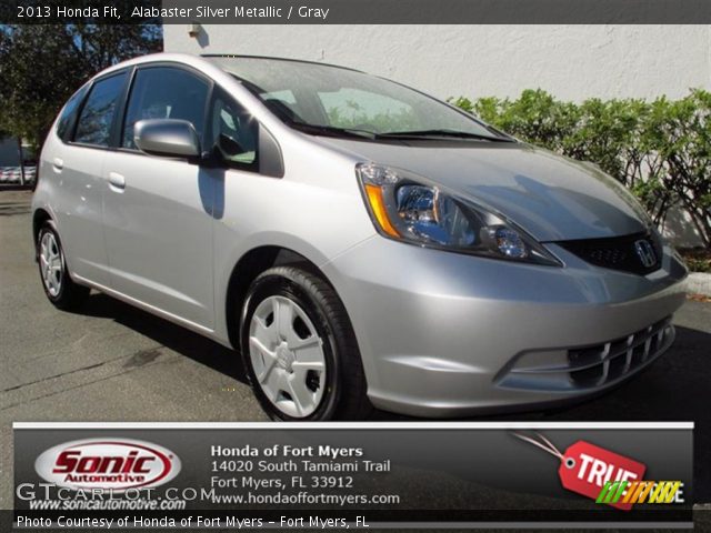 2013 Honda Fit  in Alabaster Silver Metallic