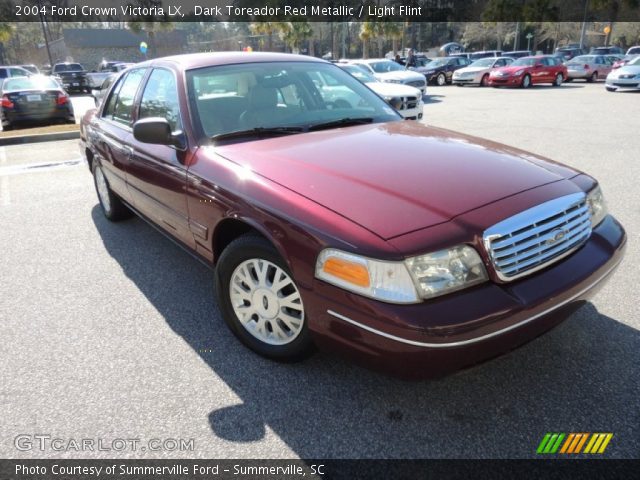 2004 Ford Crown Victoria LX in Dark Toreador Red Metallic