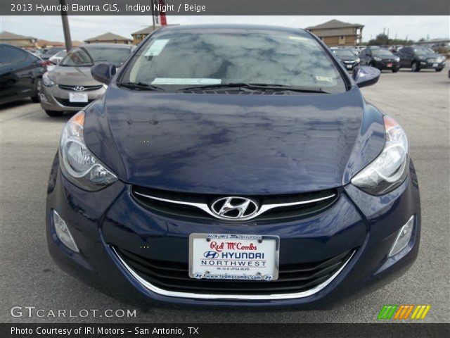 2013 Hyundai Elantra GLS in Indigo Night