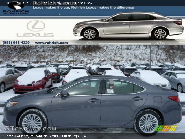 2013 Lexus ES 350 in Nebula Gray Pearl