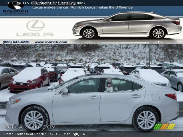 2013 Lexus ES 350 in Silver Lining Metallic