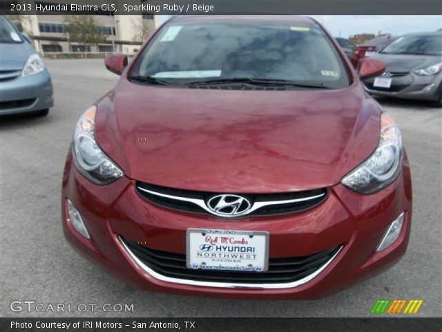 2013 Hyundai Elantra GLS in Sparkling Ruby