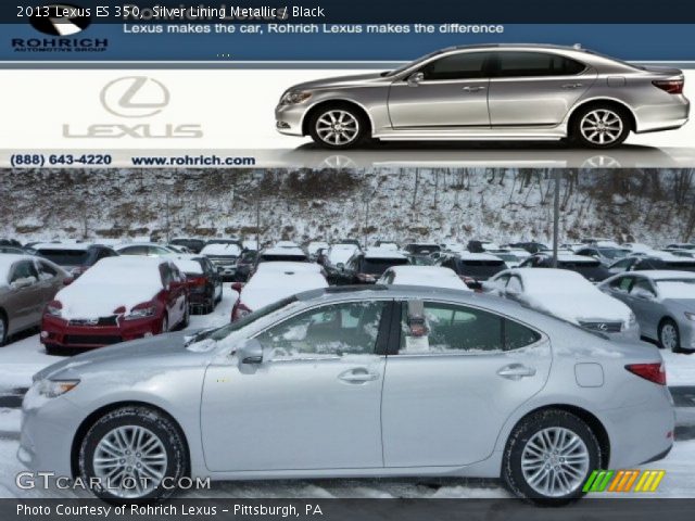 2013 Lexus ES 350 in Silver Lining Metallic