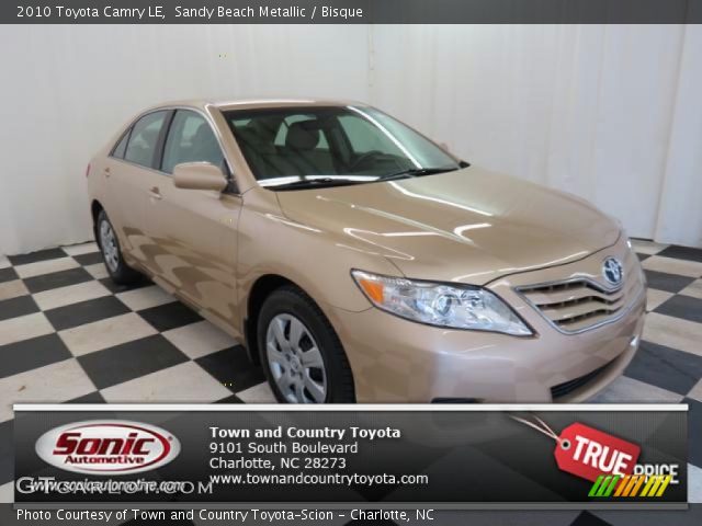2010 Toyota Camry LE in Sandy Beach Metallic