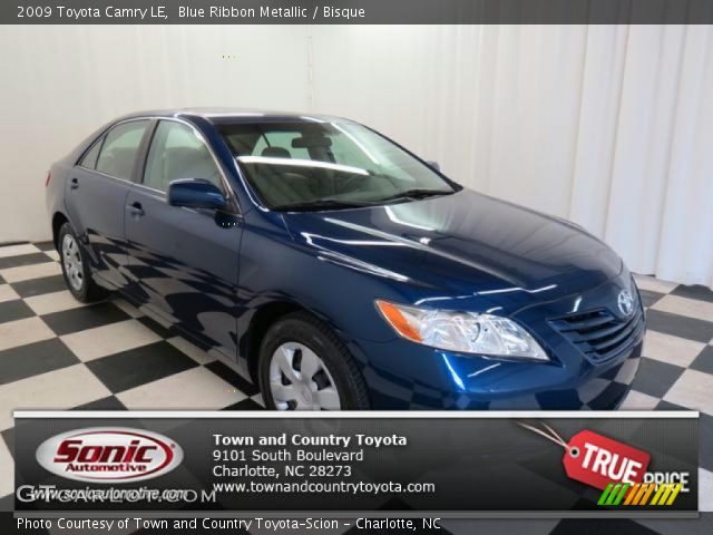 2009 Toyota Camry LE in Blue Ribbon Metallic