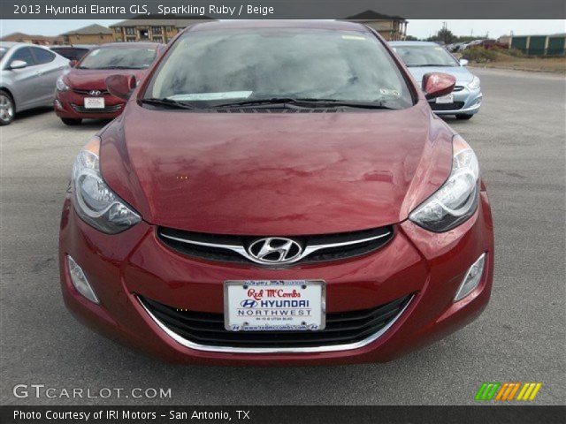2013 Hyundai Elantra GLS in Sparkling Ruby