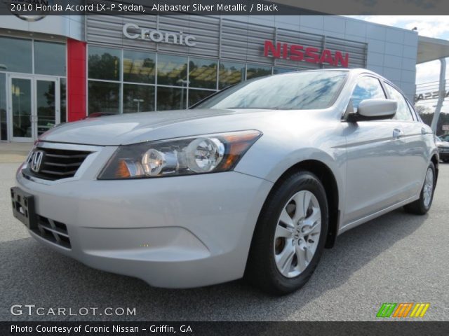 2010 Honda accord lx-p alabaster silver interior black