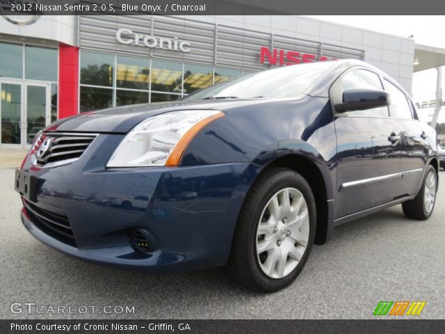 2012 Nissan Sentra 2.0 S in Blue Onyx