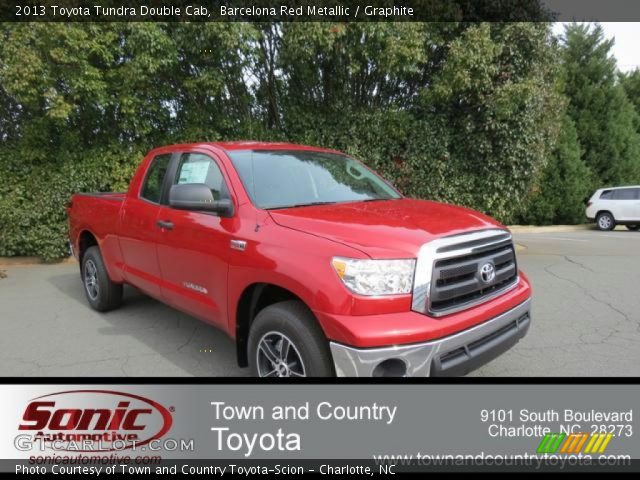 2013 Toyota Tundra Double Cab in Barcelona Red Metallic