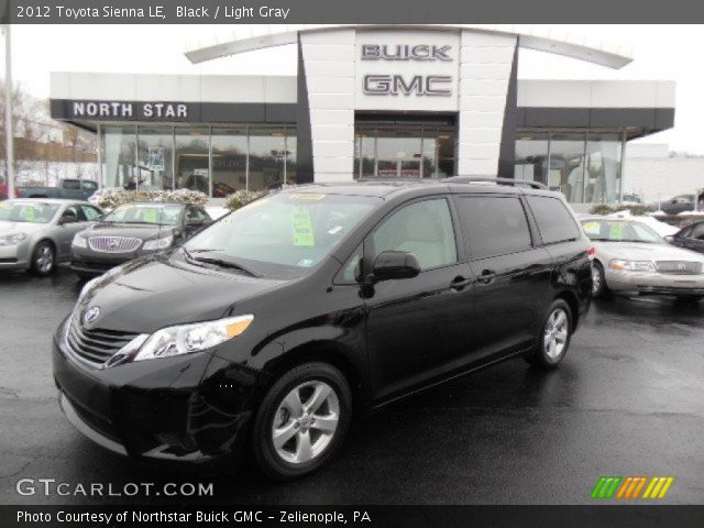 2012 Toyota Sienna LE in Black