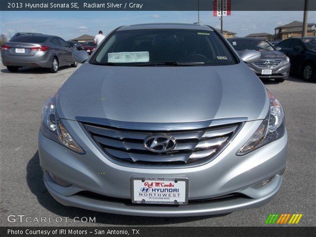 2013 Hyundai Sonata SE in Radiant Silver