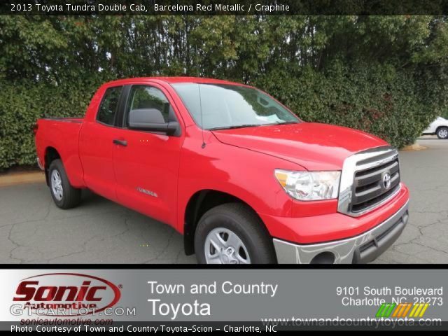 2013 Toyota Tundra Double Cab in Barcelona Red Metallic