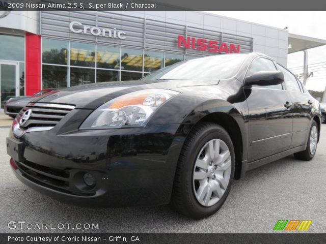 2009 Nissan Altima 2.5 S in Super Black