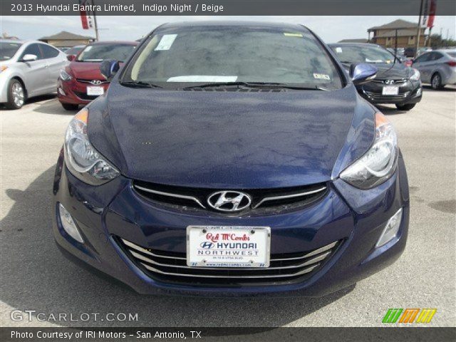2013 Hyundai Elantra Limited in Indigo Night