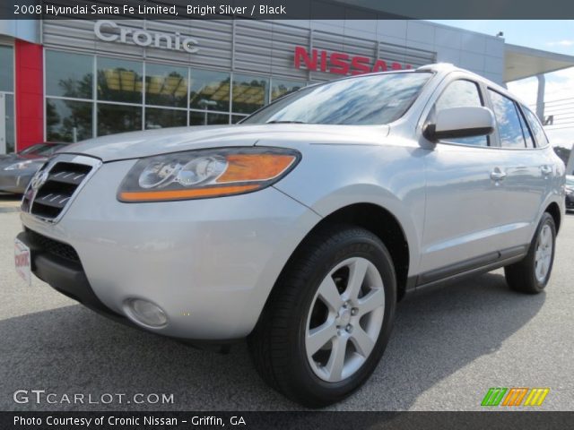 2008 Hyundai Santa Fe Limited in Bright Silver