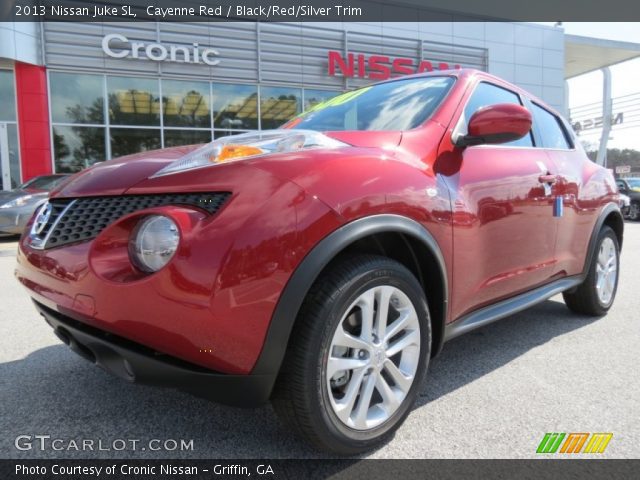 2013 Nissan Juke SL in Cayenne Red