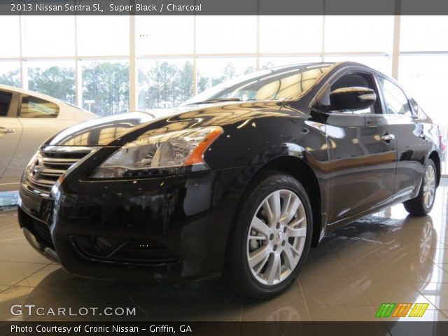 2013 Nissan Sentra SL in Super Black