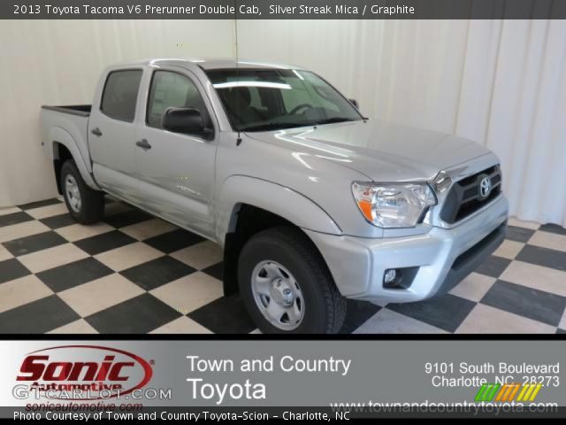 2013 Toyota Tacoma V6 Prerunner Double Cab in Silver Streak Mica