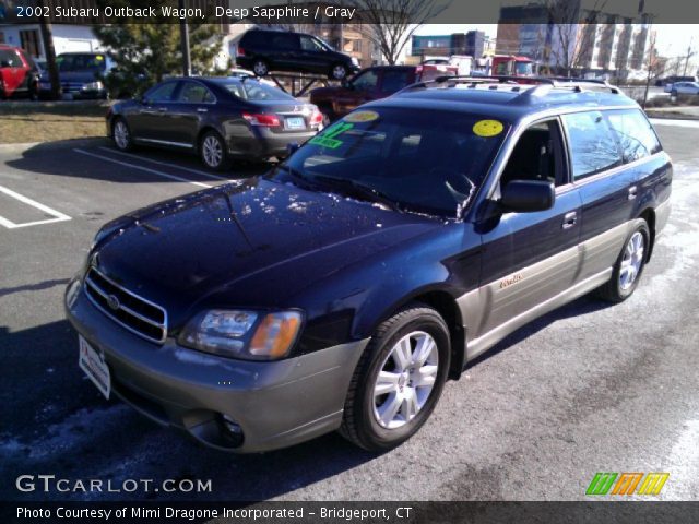 2002 Subaru Outback Wagon in Deep Sapphire