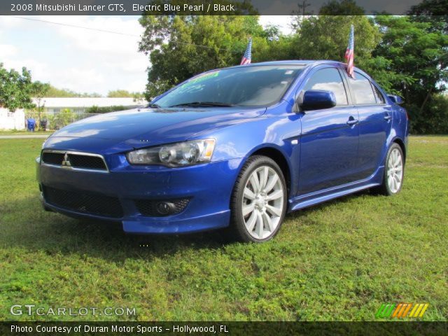 2008 Mitsubishi Lancer GTS in Electric Blue Pearl