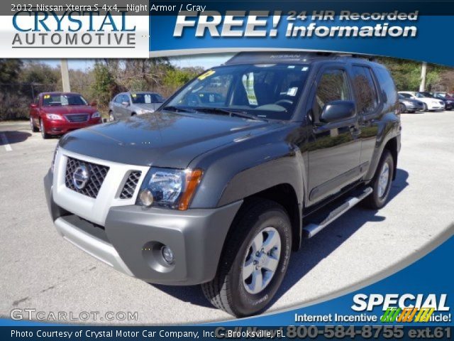 2012 Nissan Xterra S 4x4 in Night Armor