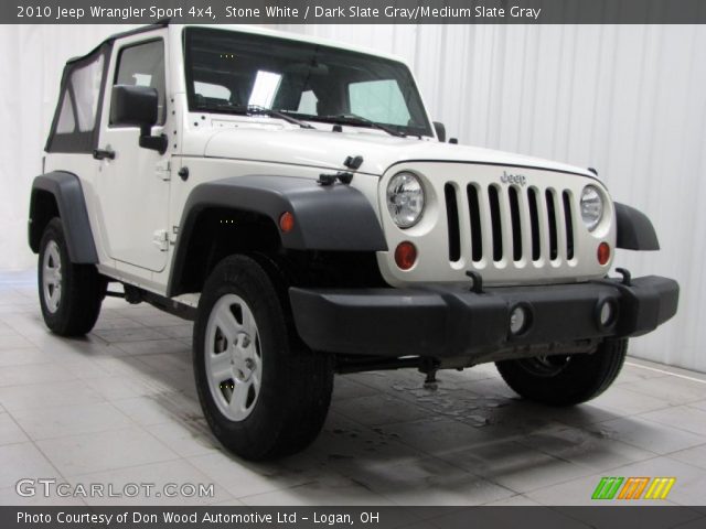 2010 Jeep Wrangler Sport 4x4 in Stone White