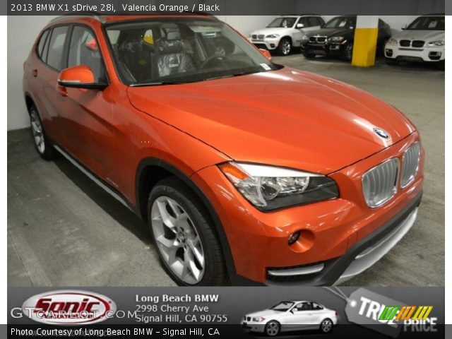 2013 BMW X1 sDrive 28i in Valencia Orange