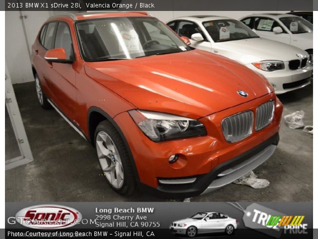 2013 BMW X1 sDrive 28i in Valencia Orange