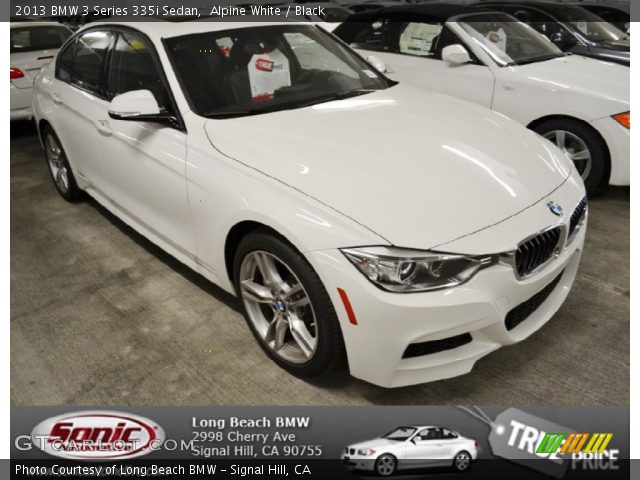 2013 BMW 3 Series 335i Sedan in Alpine White