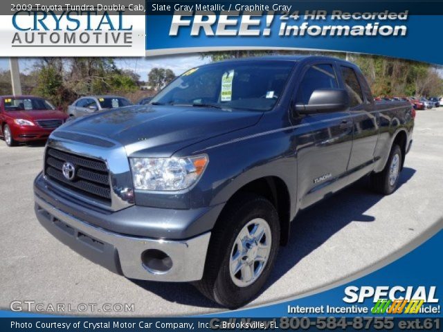 2009 Toyota Tundra Double Cab in Slate Gray Metallic