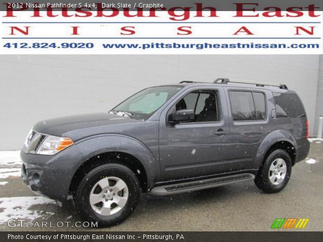 2012 Nissan Pathfinder S 4x4 in Dark Slate